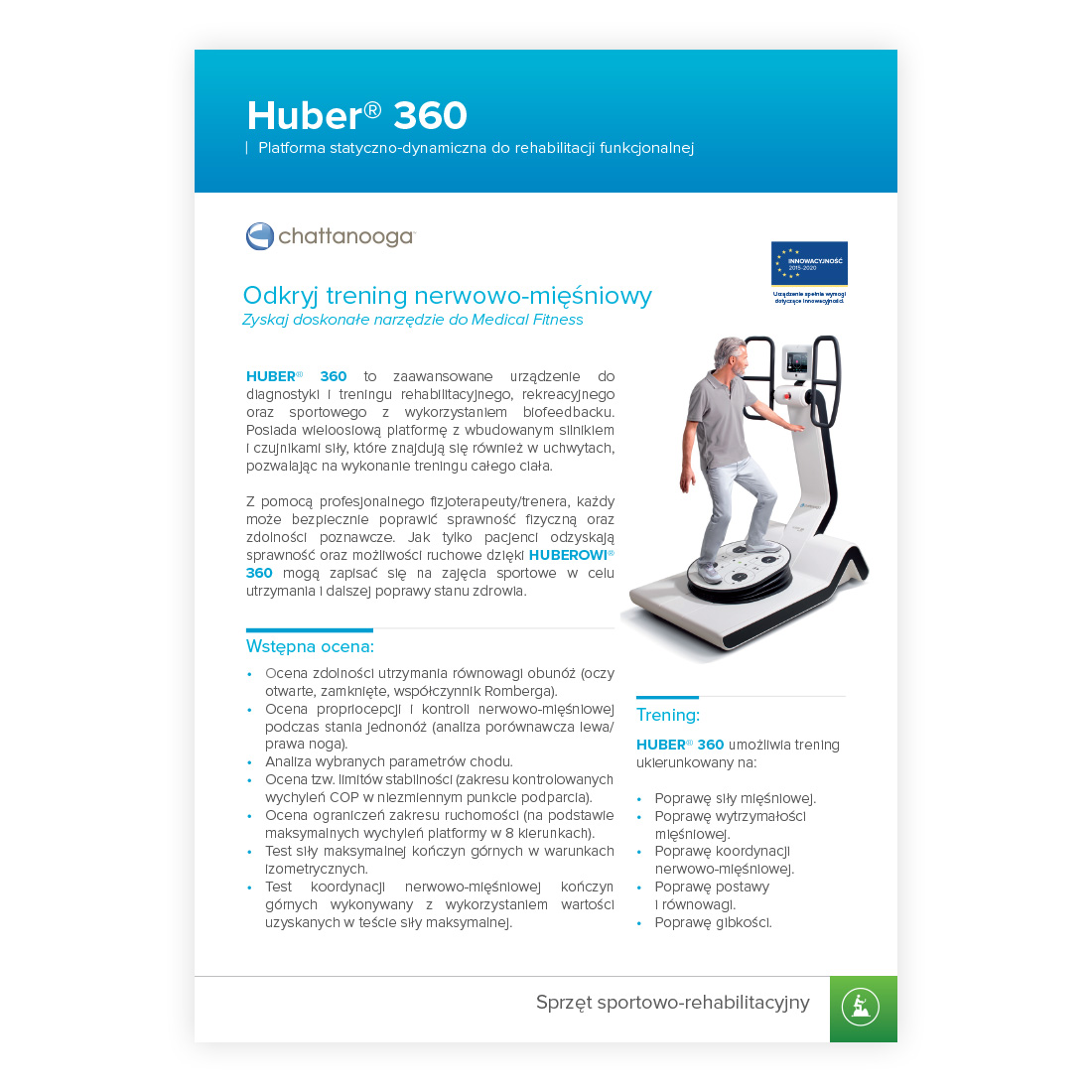Ulotka Huber 360 - A5 2016