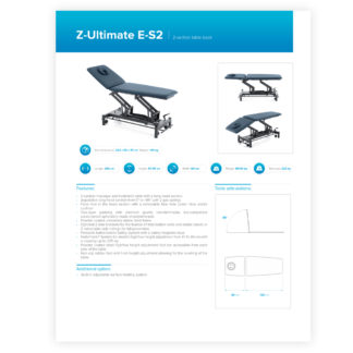 Ulotka Stół Z-Ultimate E-S2 EN - A4 2019