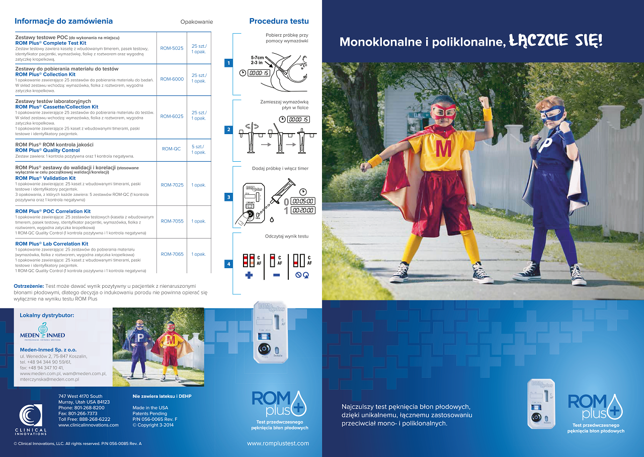 Ulotka ROM Plus - 2xA4 2019