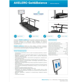 ulotka Axelero Gait&Balance