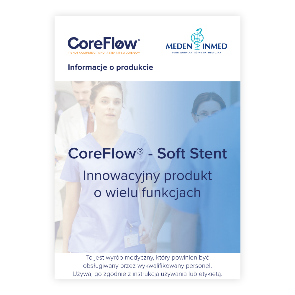 Ulotka CoreFlow Soft Stent - A5 2023
