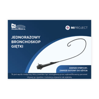Ulotka Jednorazowy Bronchoskop Giętki INNOVEX - A4 2023