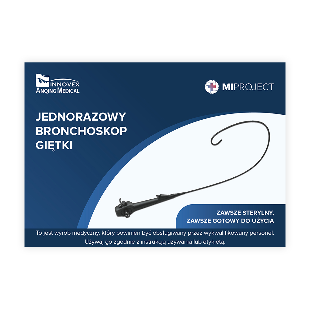 Ulotka Jednorazowy Bronchoskop Giętki INNOVEX - A4 2023
