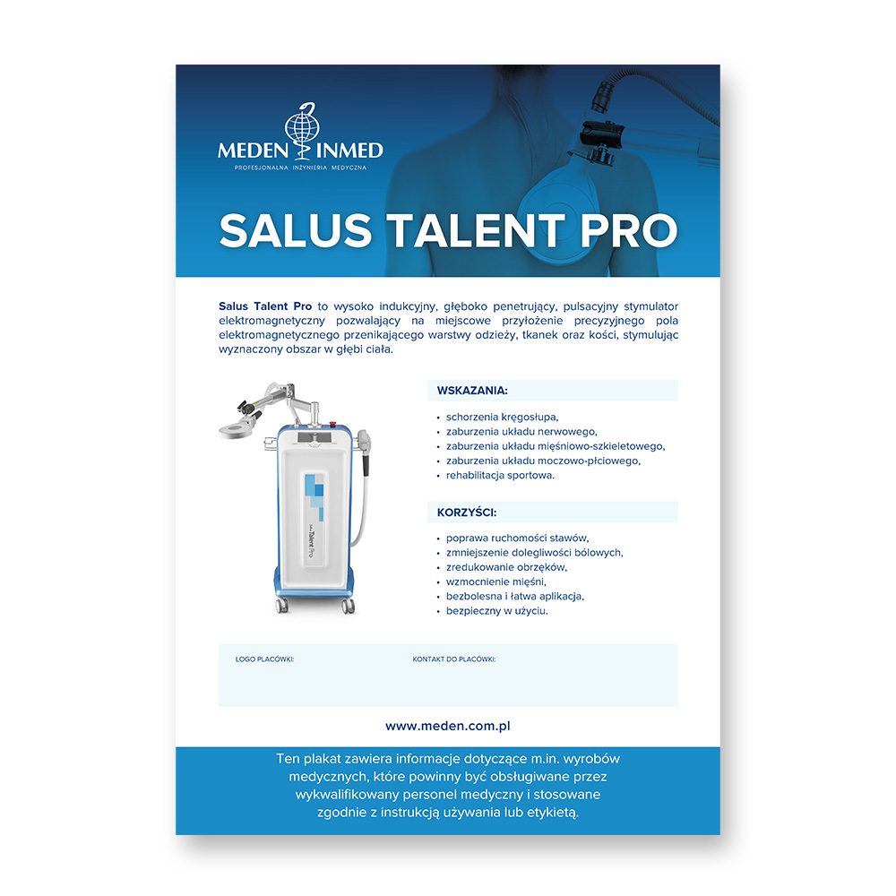 Plakat Salus Talent Pro - A1 2024