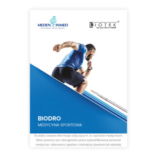 Ulotka BIOTEK Medycyna Sportowa Biodro - A4 2023