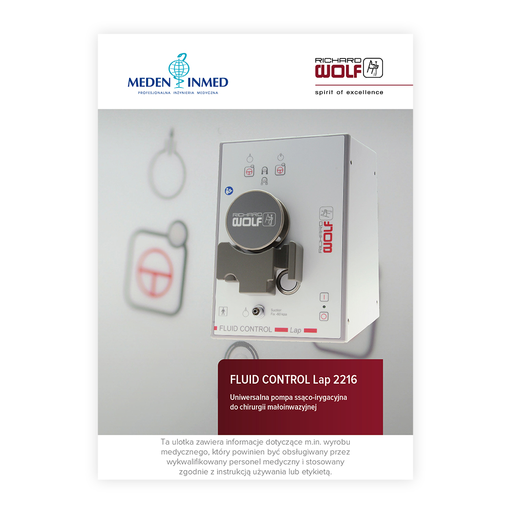 Ulotka Wolf Pompa Fluid Control 2216 - A4 2024