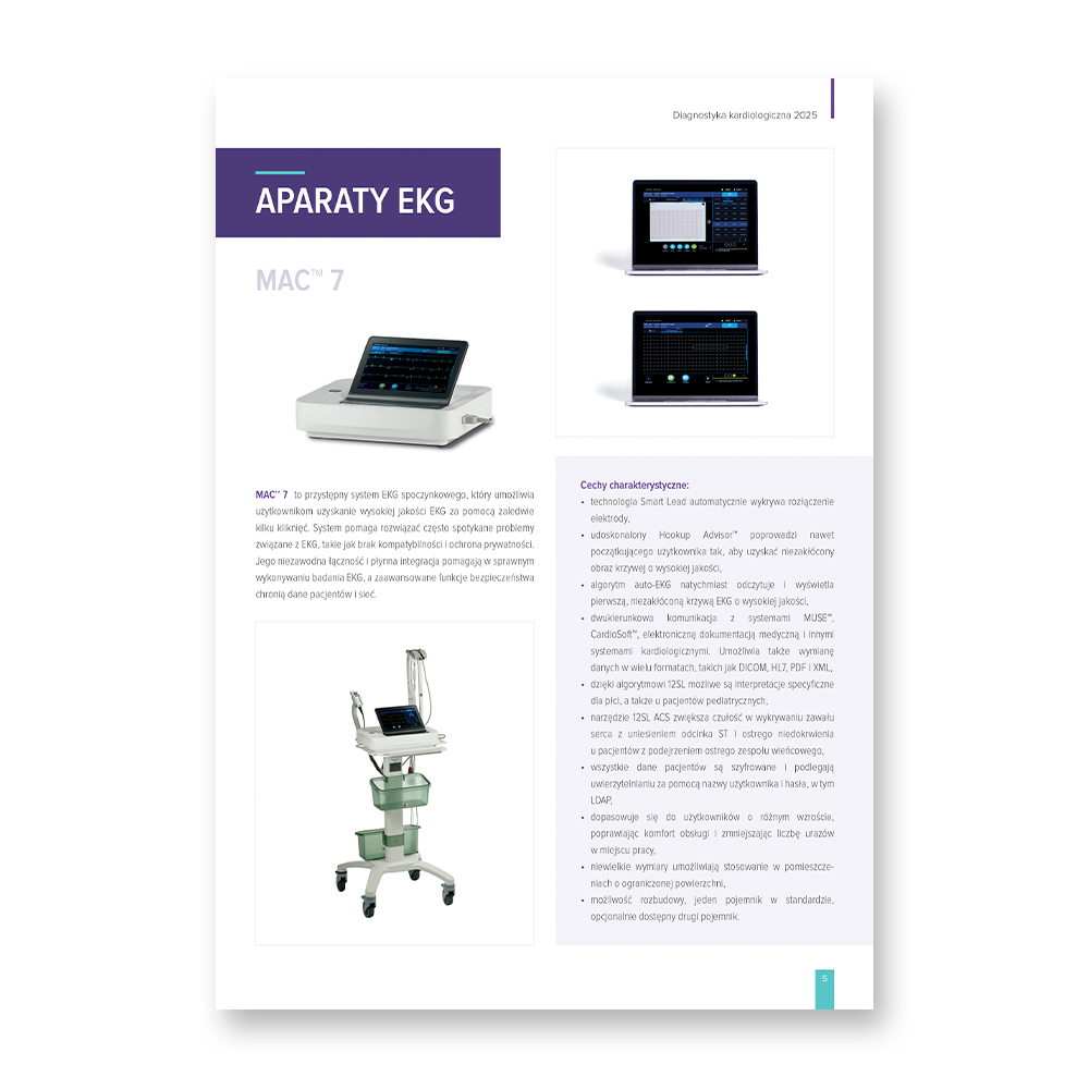 Katalog Diagnostyka kardiologiczna- A4 2025 - obrazek 2