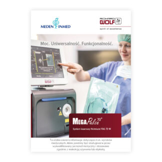 ULOTKA LASER MEGA PULSE 70+ WOLF A4 2025