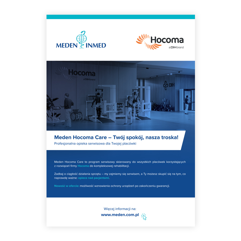 Ulotka Meden Hocoma Care - A5 2025