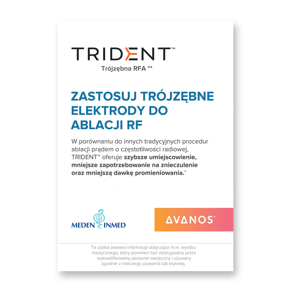 ULOTKA AVANOS DIROS elektrody TRIDENT A5 2025
