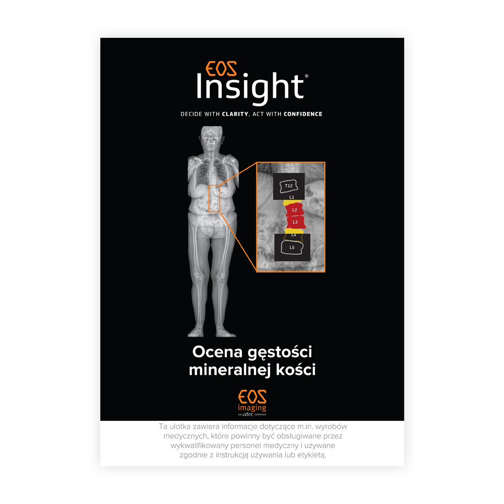 ULOTKA EOS Insight (ocena gęstości mineralnej kości) A4 2025